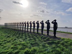 Silhouettes of 26 soldiers who died in First World War unveiled in ...